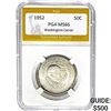 Image 1 : 1952 Washington-Carver 50C PGA MS66