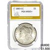 Image 1 : 1883-CC Morgan Dollar PGA MS65+