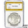 1883 Morgan Silver Dollar PGA MS65