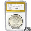 1928 Peace Dollar PGA MS66