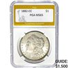 1882-CC Morgan Silver Dollar PGA MS65