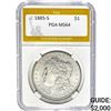 1885-S Morgan Silver Dollar PGA MS64