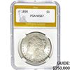 1890 Morgan Silver Dollar PGA MS67