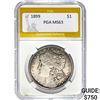 1899 Morgan Silver Dollar PGA MS63