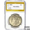 1892 Morgan Silver Dollar PGA MS61