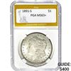1891-S Morgan Silver Dollar PGA MS63+