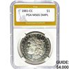 Image 1 : 1881-CC Morgan Dollar PGA MS65 DMPL