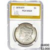 Image 1 : 1878 8TF Morgan Dollar PGA MS64