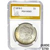 1878-S Morgan Dollar PGA MS65