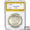 1928 Peace Dollar PGA MS64