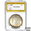 1885 Morgan Silver Dollar PGA MS65+