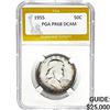 1955 Franklin Half Dollar PGA PR68 DCAM