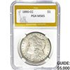 Image 1 : 1890-CC Morgan Dollar PGA MS65