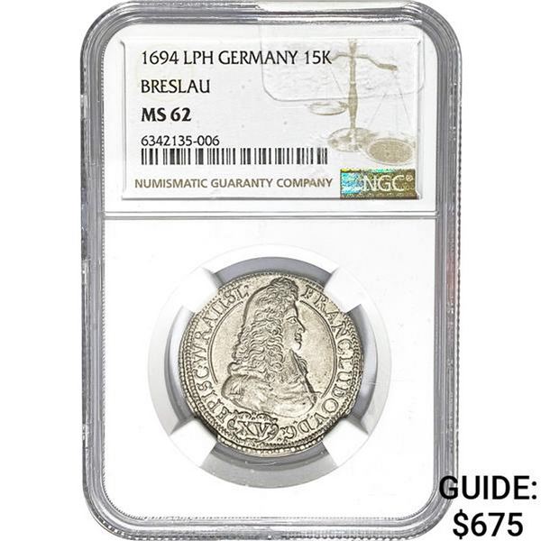1694 LPH Germany 15K Breslau