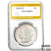 Image 1 : 1884-CC Morgan Dollar PGA MS66+