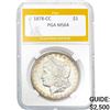 Image 1 : 1878-CC Morgan Dollar PGA MS64
