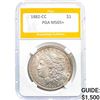 Image 1 : 1882-CC Morgan Silver Dollar PGA MS65+