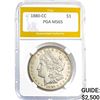 Image 1 : 1880-CC Morgan Dollar PGA MS65