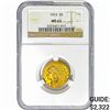 Image 1 : 1913 $5 Gold Half Eagle NGC MS62
