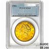 Image 1 : 1904 $20 Gold Double Eagle PCGS MS63