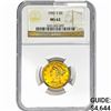 Image 1 : 1901-S $5 Gold Half Eagle NGC MS62