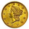 1853 Rare Gold Dollar CHOICE BU