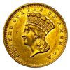 1856 Rare Gold Dollar CHOICE BU
