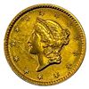 1853 Rare Gold Dollar CHOICE BU