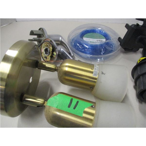 FREIGHT DAMAGE (AS IS):  FLAT C/W DOOR HANDLE, LIGHTS, ETC