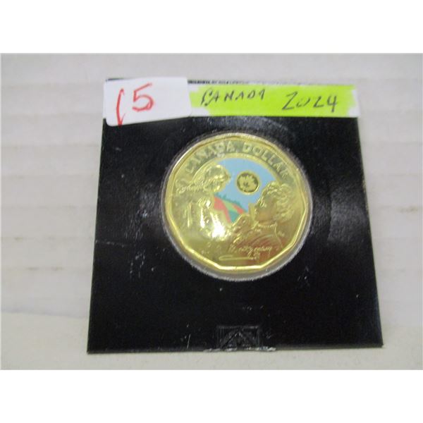 2024 CANADA PROOF LIKE MONTGOMERY KING CHARLES III DOLLAR