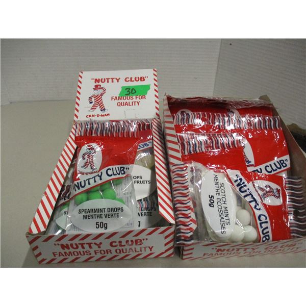 FREIGHT DAMAGE (AS IS):  ASSORTED MINTS - 2 FLATS