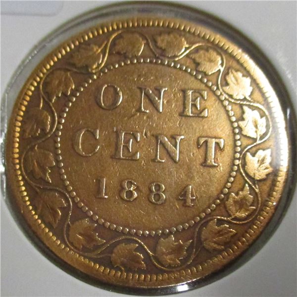 1884 CANADA LARGE CENT