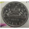 Image 1 : 1969 PROOF CAMEO VOYAGER CANADA DOLLAR