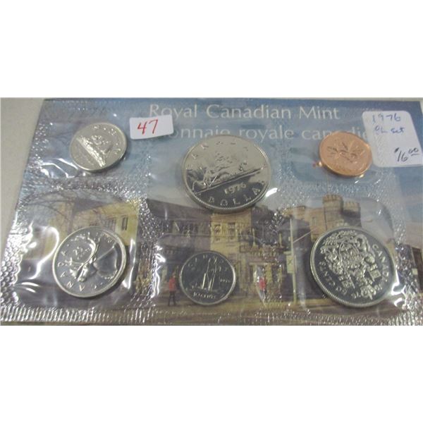 1976 PROOF CANADA MINT SEALED COIN SET