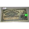 Image 1 : 1900 DOMINION OF CANADA 25 CENT SHIN PLASTER