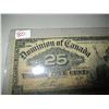 Image 3 : 1900 DOMINION OF CANADA 25 CENT SHIN PLASTER