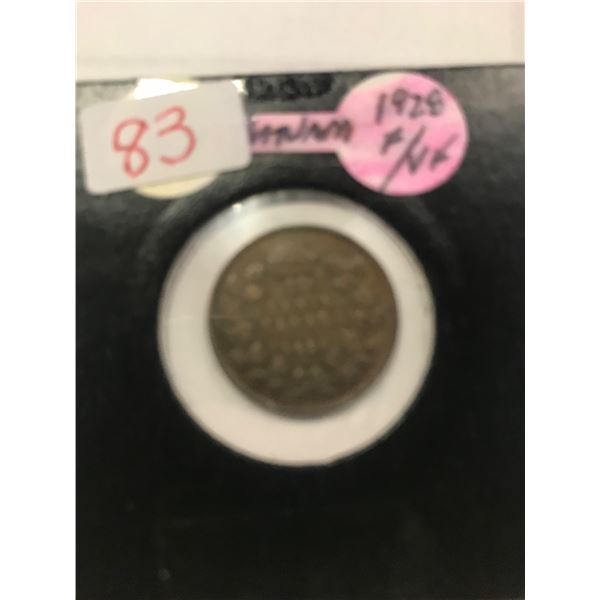 1928 F/VF CANADA KING GEORGE V SILVER DIME