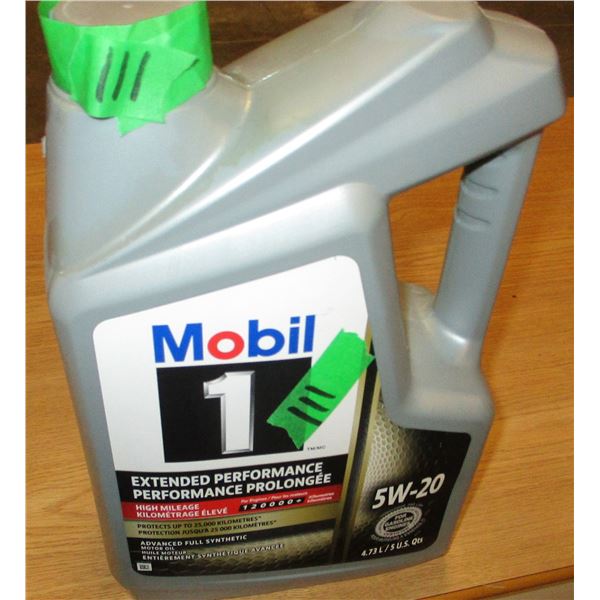 ESTATE:  5W30 MOBILE OIL - HALF JUG