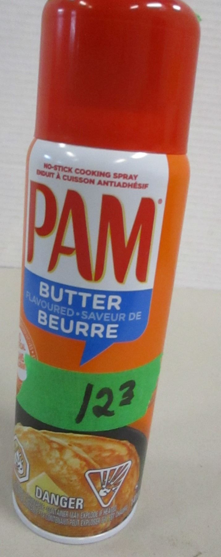 FREIGHT DAMAGE (AS IS): PAM BUTTER FLAVORED COOKING SPRAY (141 G) - CAN