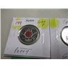 Image 1 : 2004P & 2015 POPPY & SECORD PROOF QUARTER SET