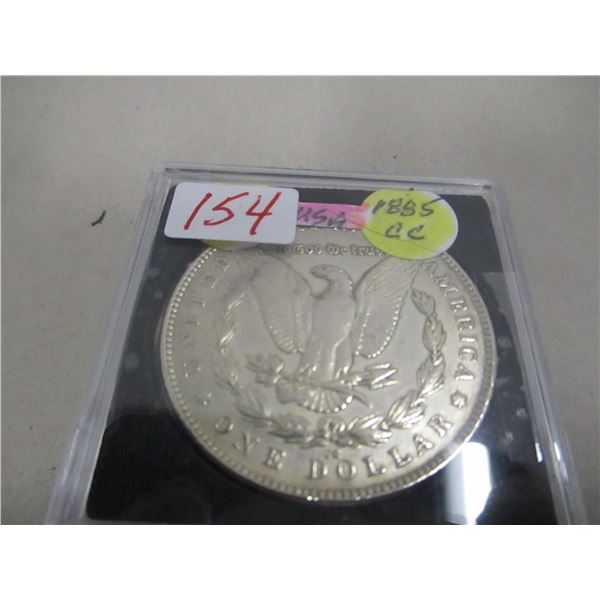 1885 USA CARSON CITY SILVER DOLLAR (AS IS - NOT TESTED - SILVER CONTENT NOT VERIFIED)
