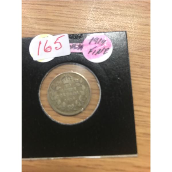 1914 FINE KING GEORGE V SILVER DIME