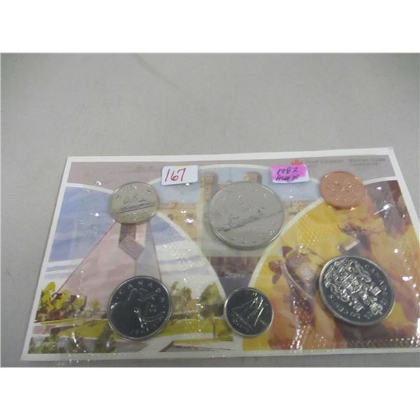 1982 PROOF CANADA MINT SEALED COIN SET