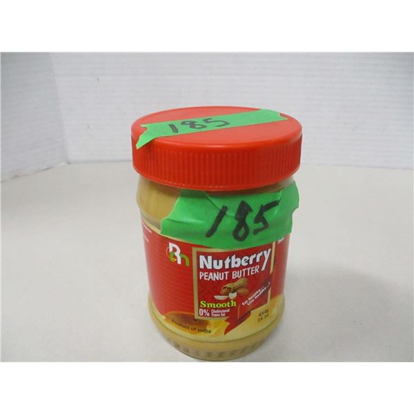FREIGHT DAMAGE (AS IS):  SMOOTH NUT BUTTER PEANUT BUTTER (454G) - JAR