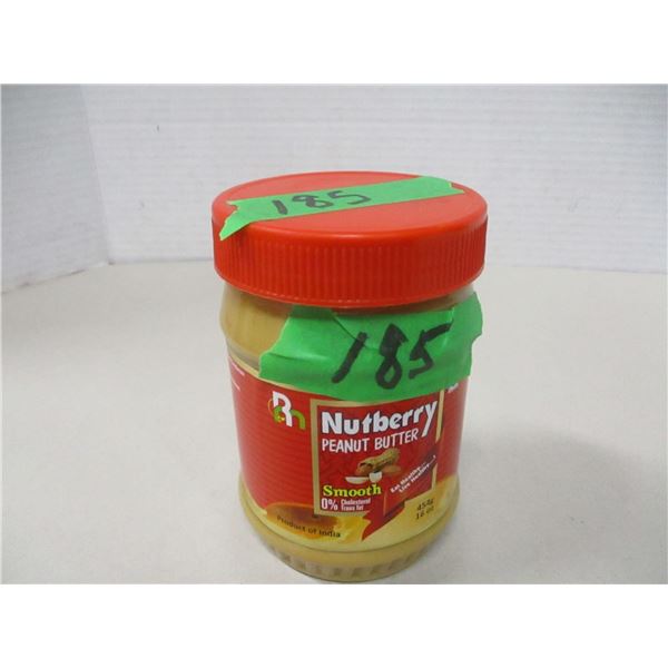FREIGHT DAMAGE (AS IS):  SMOOTH NUT BUTTER PEANUT BUTTER (454G) - JAR