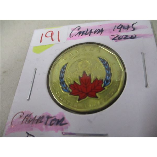 1945 - 2020 CANADA CHARTER DOLLAR