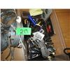 Image 2 : ESTATE:  PLASTIC BIN C/W ASSORTED CLAMPS