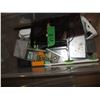 Image 1 : ESTATE:  2 PLASTIC BINS C/W ASSORTED GOODS
