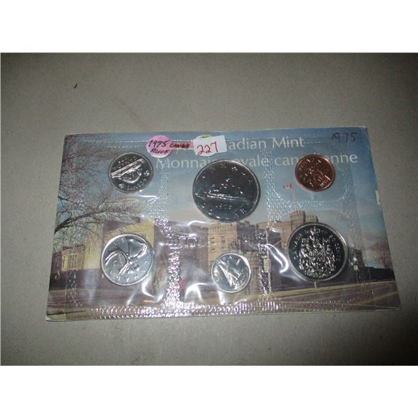 1975 PROOF CANADA MINT SEALED COIN SET