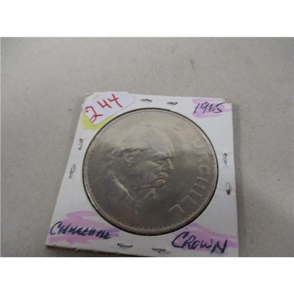 1965 WINSTON CHURCHILL BRITISH CROWN